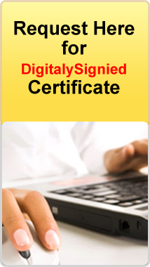 digitally signed certificates